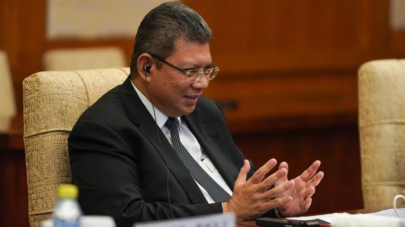 Saifuddin Abdullah, Malaysia's Minister of Foreign Affairs. Image from: Andrea Verdelli/AFP