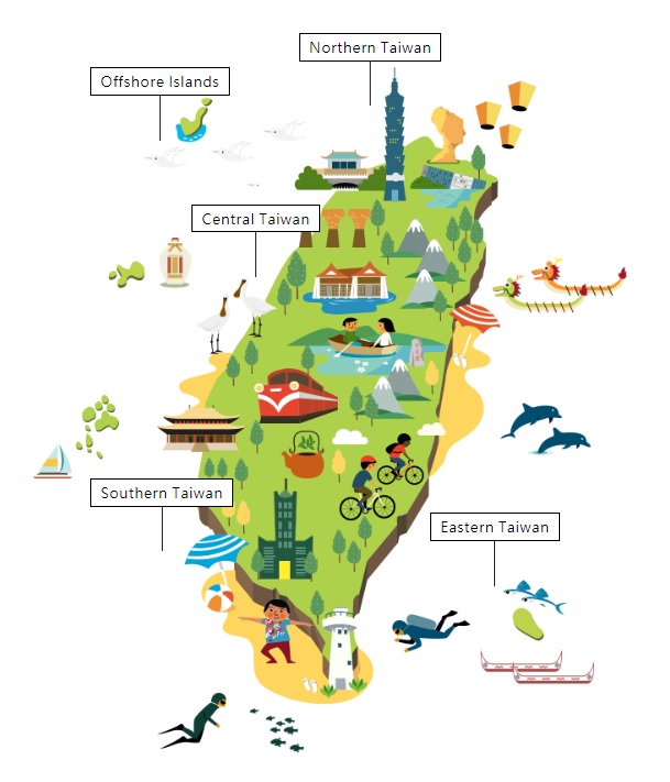 So many places, so little annual leave. Image from Taiwan Tourism Bureau.