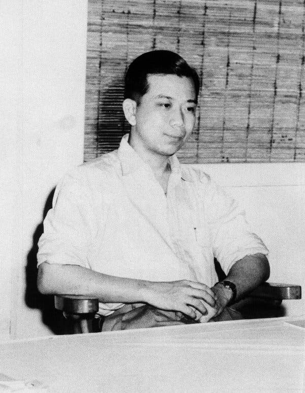 A young Chin Peng in 1956. Image from: NY Times/The Rakyat Post