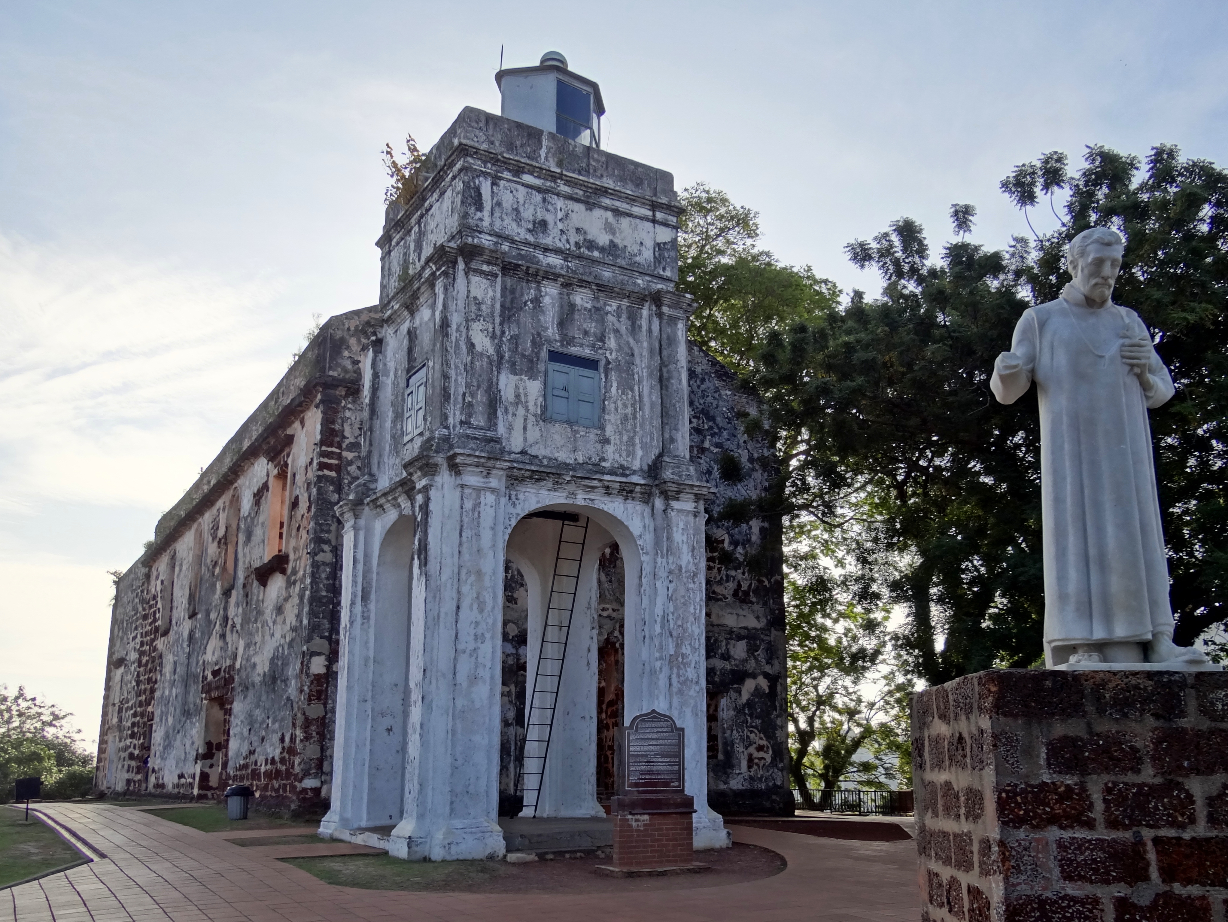 The Church of St Paul, Melaka. Img from Wikipedia