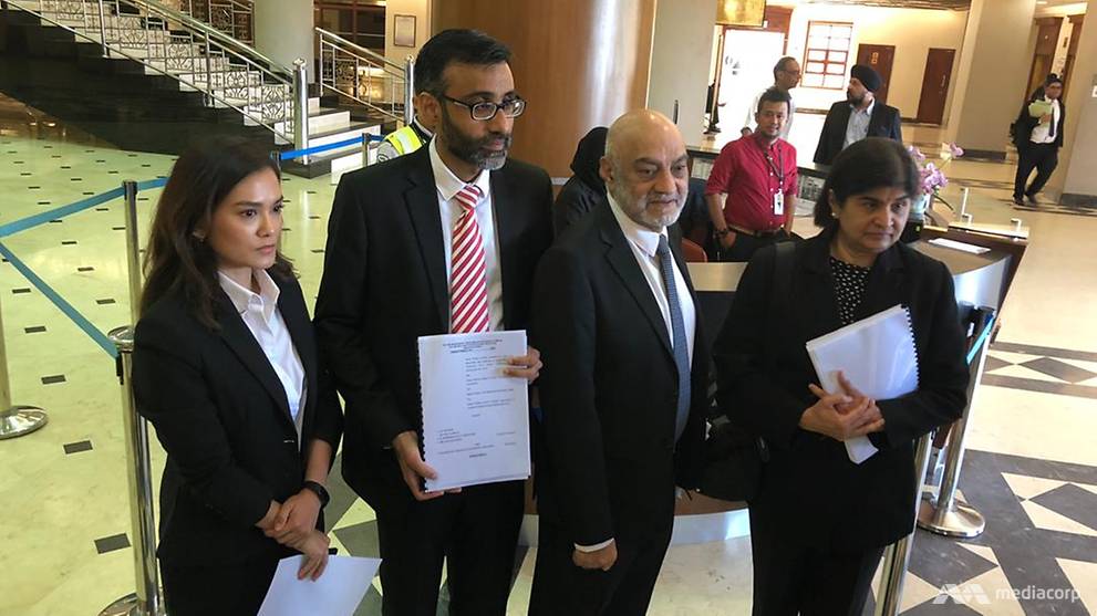 L-R: Melissa, Surendran, Gurdial and Ambiga. Img from Channel News Asia