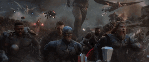 Avengers-level of preparedness. GIF from giphy
