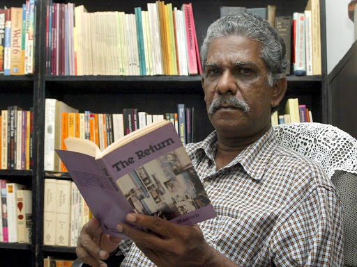 K.S. Maniam and his novel, The Return. Img from The Star