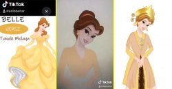 TikTok’s latest trend turns Disney princess outfits… into baju kurungs?!