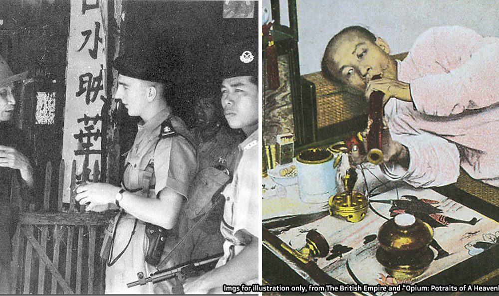 Forget rubber and tin. The British actually got rich from the opium trade in Malaya.
