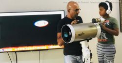 Last MCO, this M’sian father-son duo combined an iPad and telescope to explore the moon