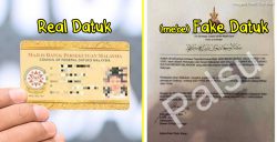 Soon, all real Datuks can verify their Datukships with a membership card