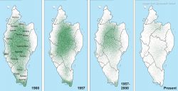 These maps show the devastating effects of land development… but they’re not pokok