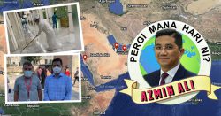 Azmin pergi mana hari ni? We track Azmin Ali on his worldwide business trips