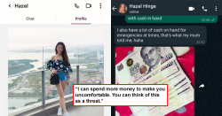 This M’sian guy willingly went into a crypto scam… which uses hot girls as bait.