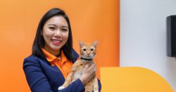 This Malaysian insurance company unveiled their new agent… and it’s a cat