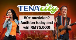 You’re never too old to jam. Join Msia’s first band audition for musicians over 50!