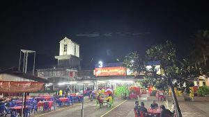 food street in Melaka - Portuguese settlement 