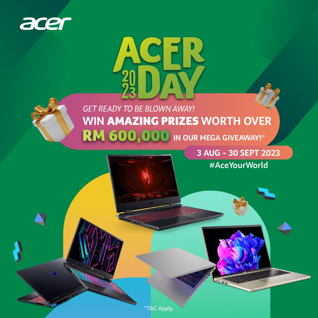 Acer Day 2023 is back with discounts, prizes & even a trip to Sydney