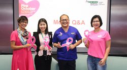 Thomson Paints October Pink for Healthier Breasts and Happier Lives