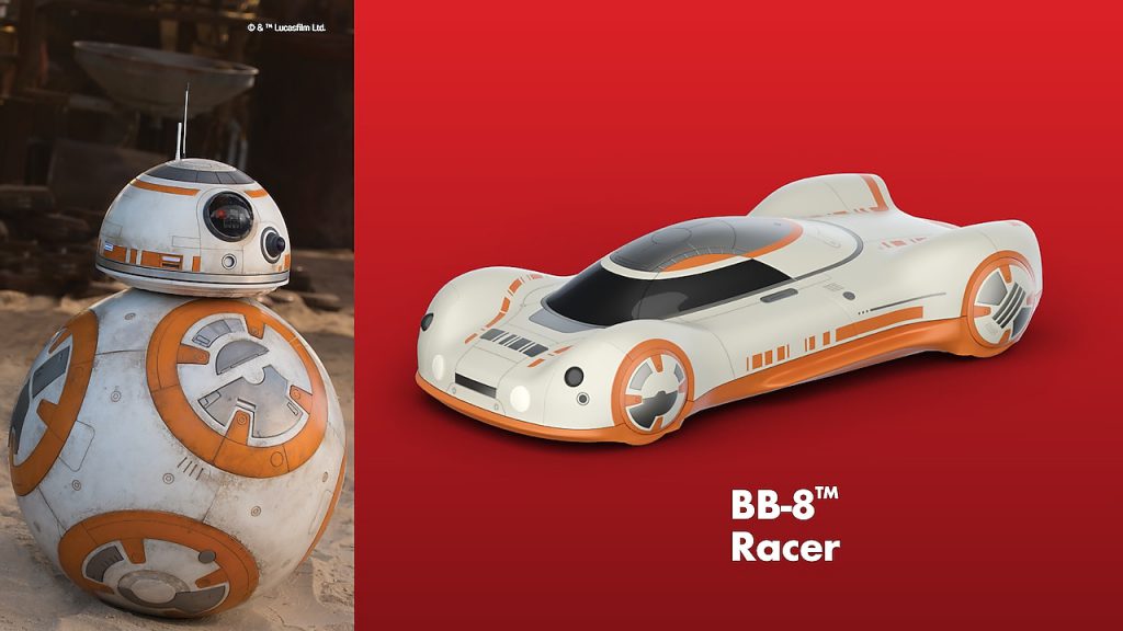 Beep beep boop BB-8 Racer *whirrr*