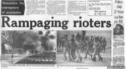 The Sabah Riots of 1986: How & Why it Happened