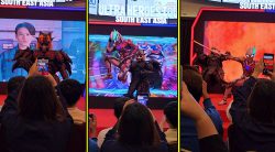 Kaiju attacks Paradigm Mall, defeated by Ultraman Blazar