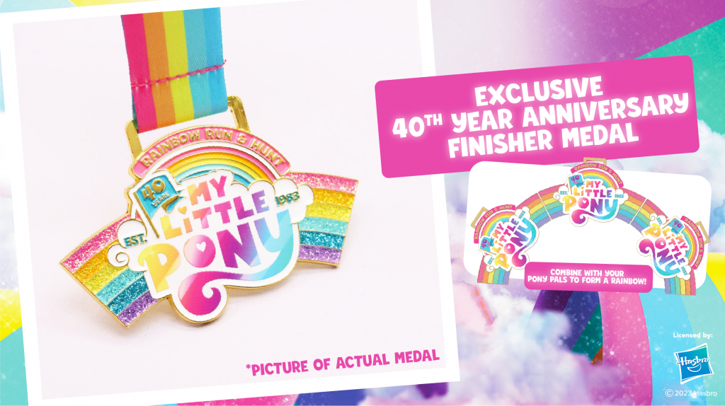My Little Pony Rainbow Run and Hunt Malaysia Medal