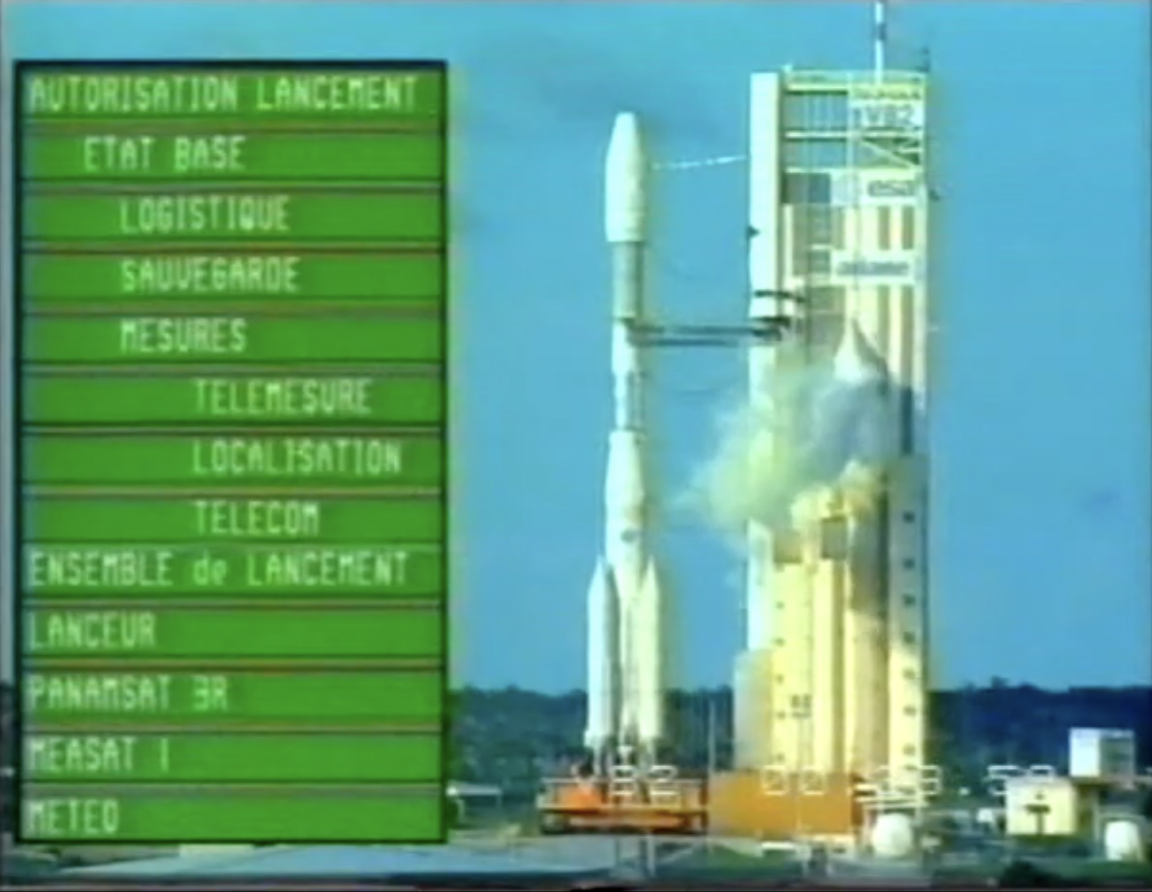 MEASAT-1 launch 
