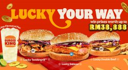 Burger King brings the lucky your way with special CNY burger sets… and win REAL gold!