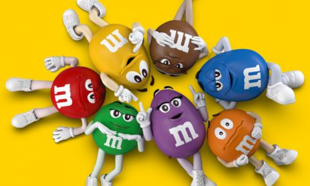 All of the M&M'S mascot characters together