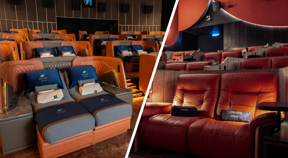 The Getha Lux suite and the Maybank Comfort cabin cinema halls of Aurum Theatre at The TRX Exchange
