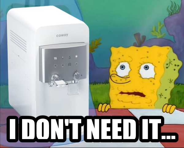 Spongebob "I don't need it" meme 
