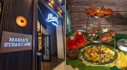 We buka puasa with Maria’s SteakCafe’s special Raya platter. All we can say is… Well Done.