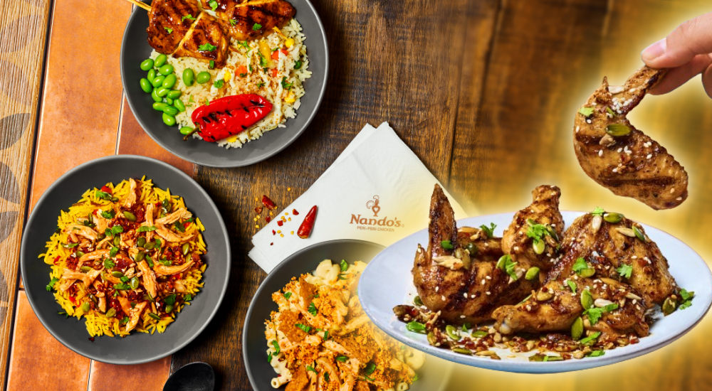 Nando's is rolling out new bowls, wings and honey Yuzu sauce