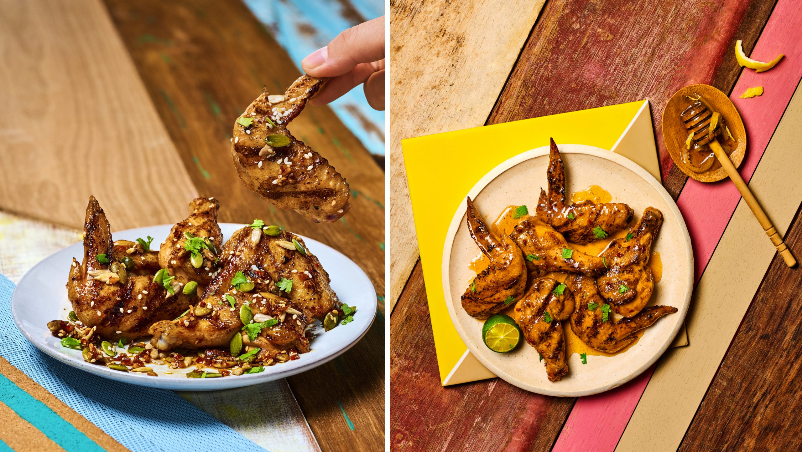 Nando's PERi-Honey Yuzu Wings and PERi-crackle Wings