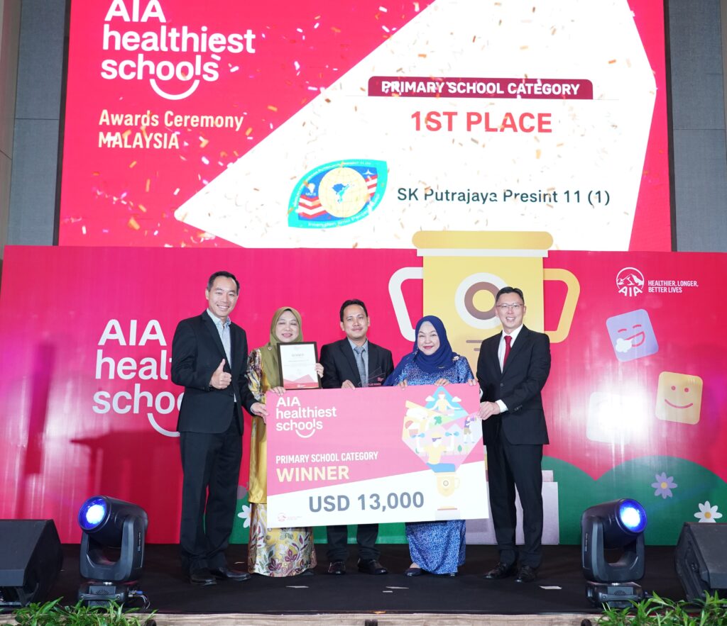 AIA Healthiest Schools Competition winner SK Putrajaya Presint 11 (1)