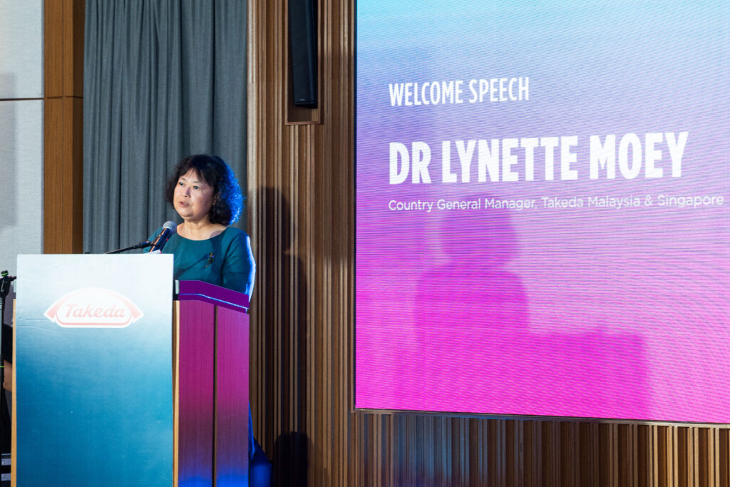 Dr. Lynette Moey, Country General Manager, Takeda Malaysia & Singapore