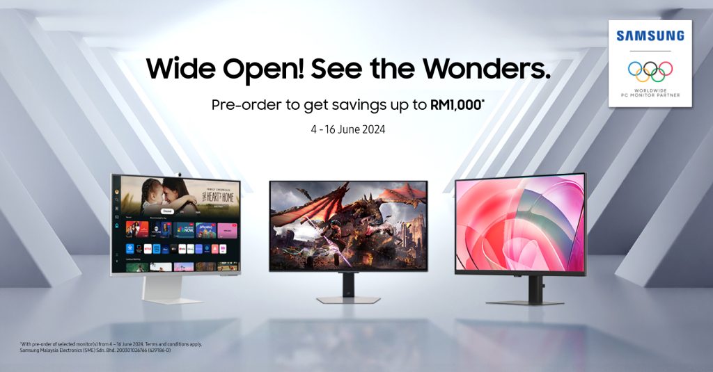 Samsung 2024 Odyssey monitor pre-order