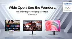 Samsung is giving up to RM1,000 off their latest monitors for pre-orders