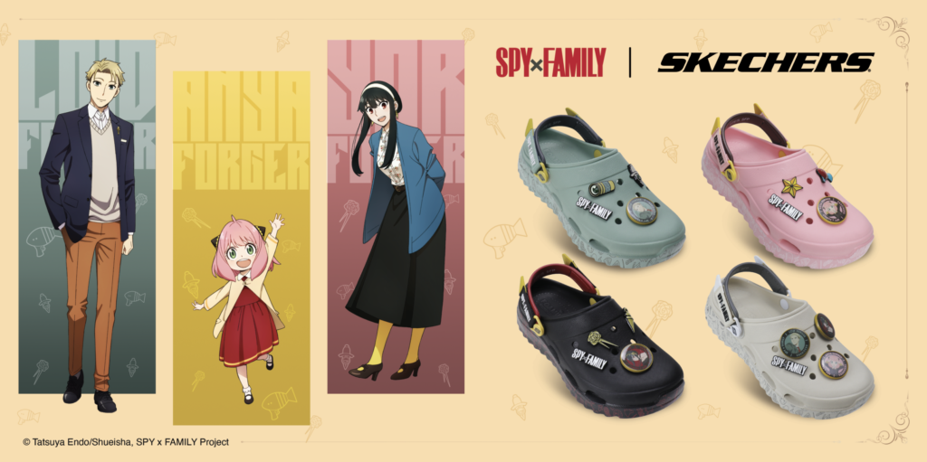 Skechers Spy x Family Foamies