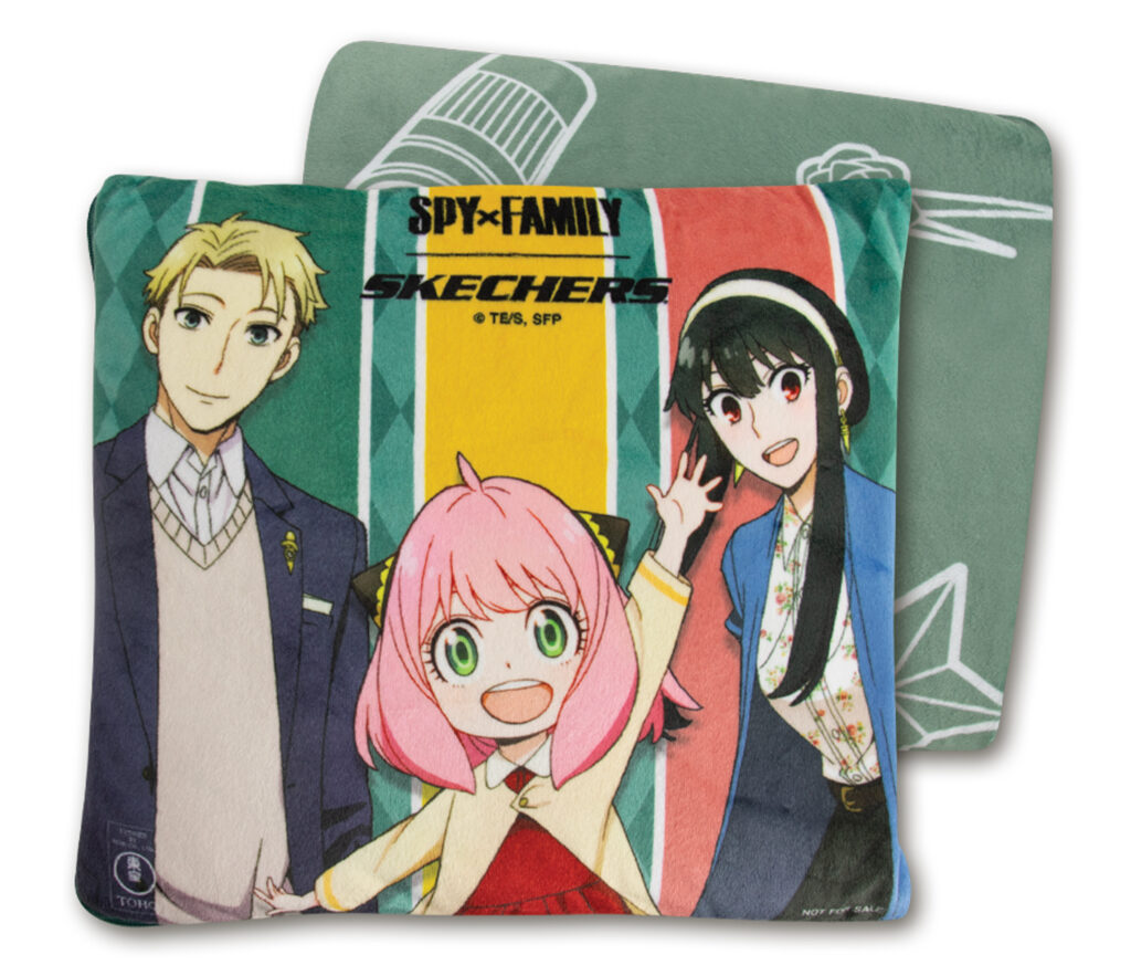 Skechers Spy x Family Blanket Free Gift