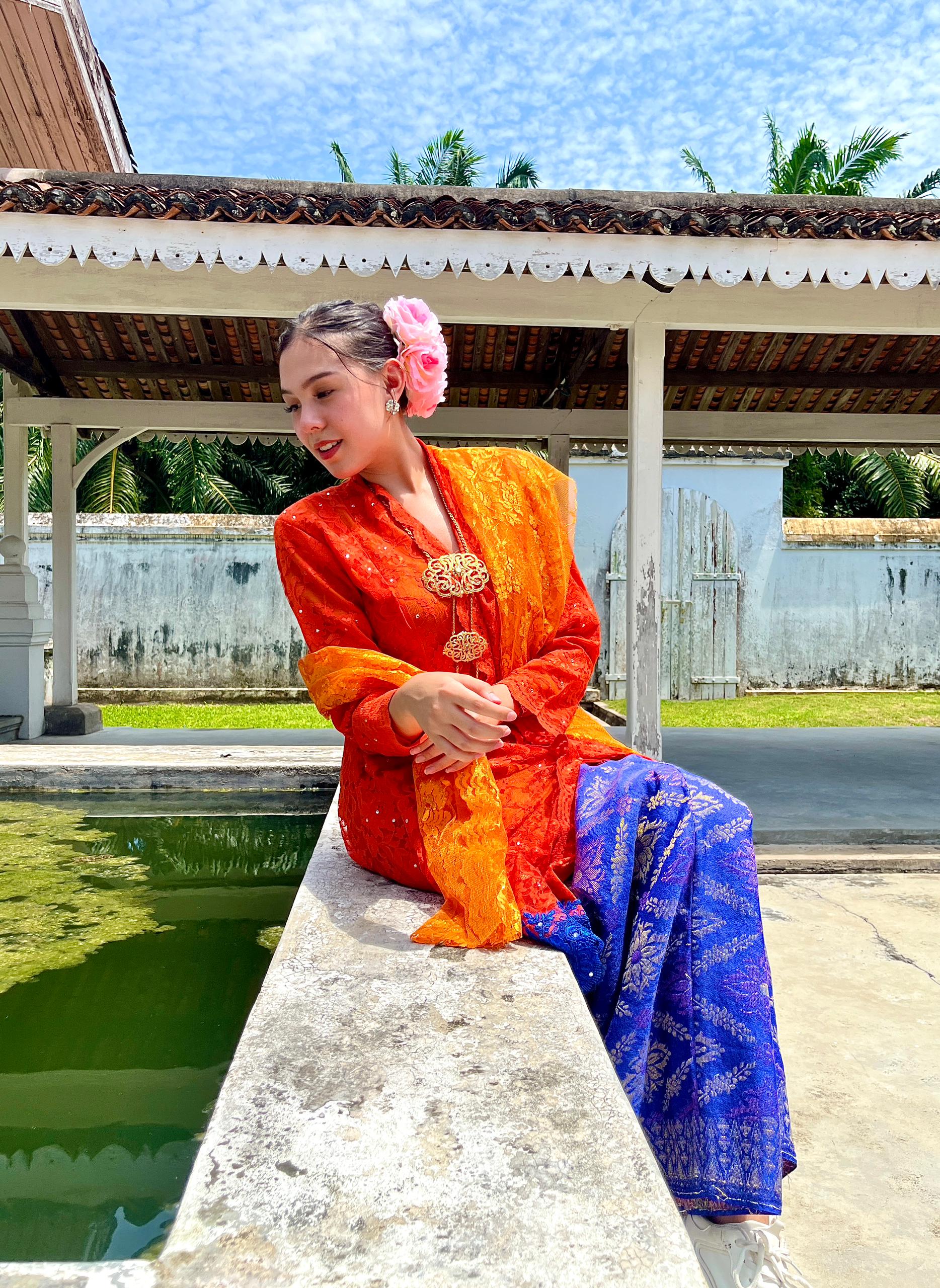 Baju Kebaya traditional wear in Istana Bandar Selangor