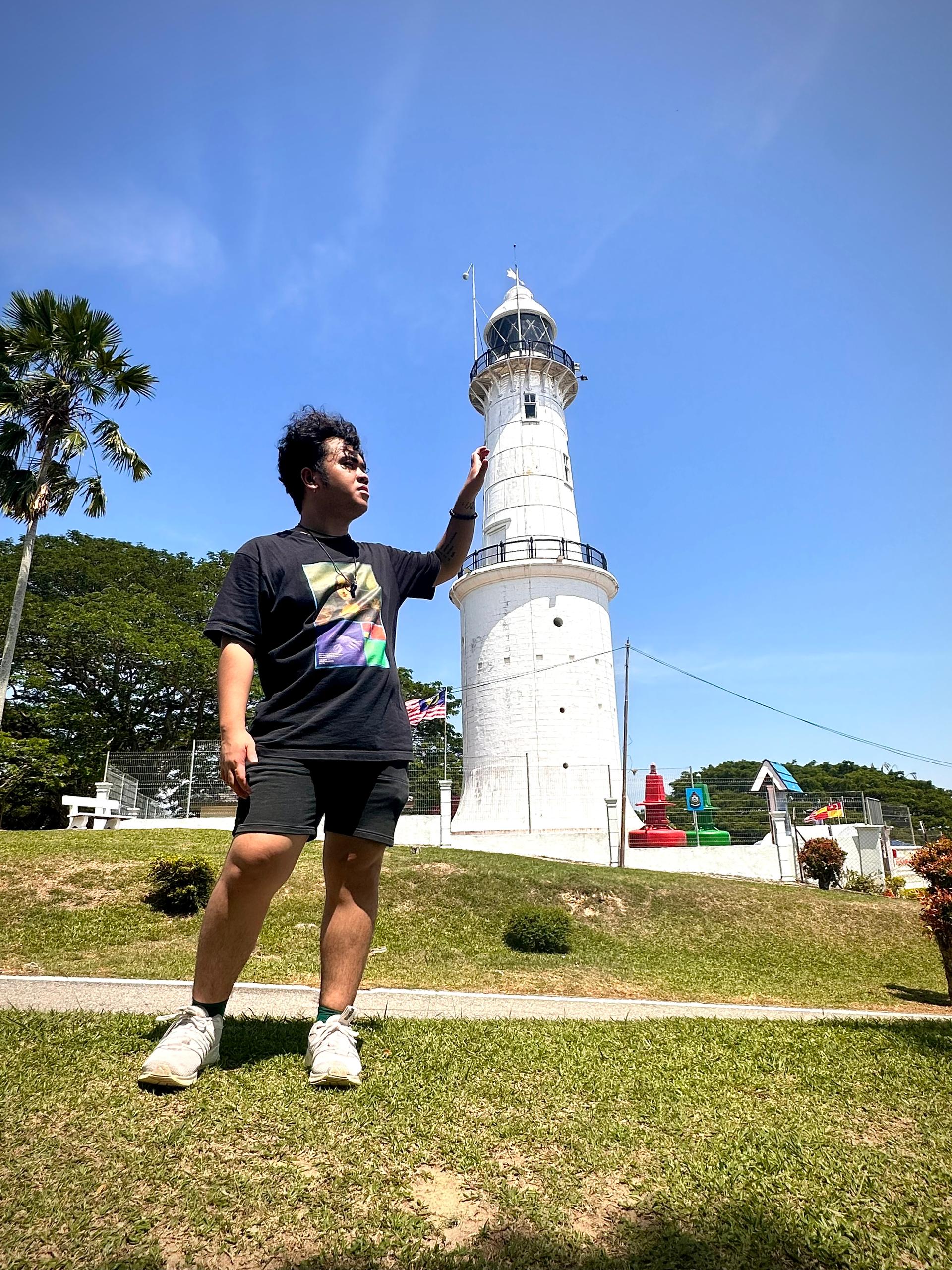 Lighthouse replica at Muzium Daerah Kuala Selangor