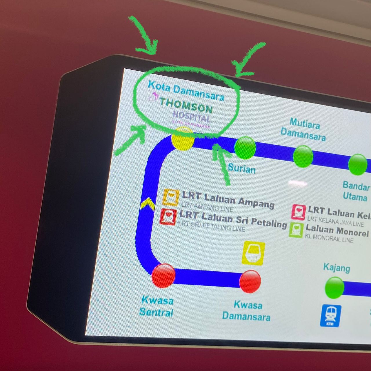 MRT Kota Damansara Thomson Hospital Rebrand