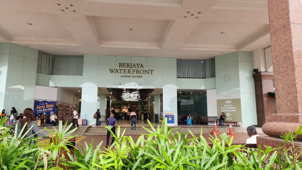 Berjaya Waterfront entrance