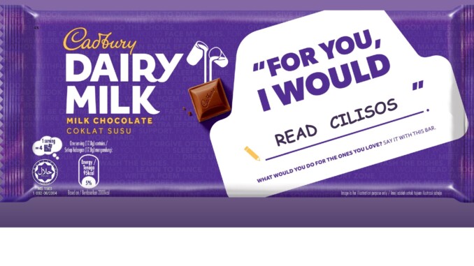 Say it with a Cadbury