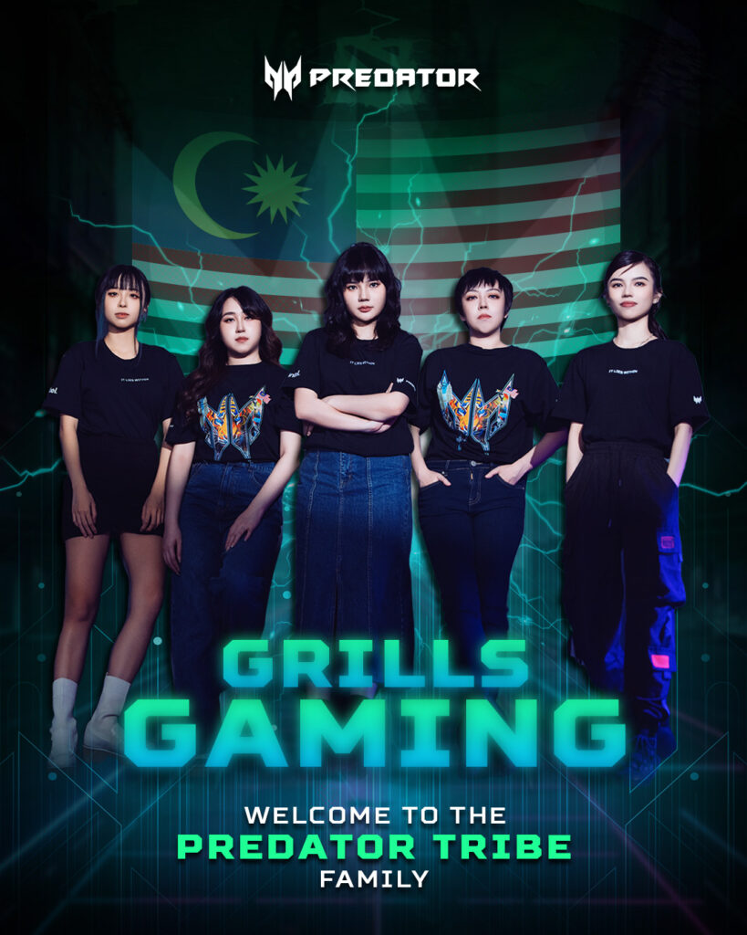 Grills Gaming sponsored by Predator for the APAC Predator League