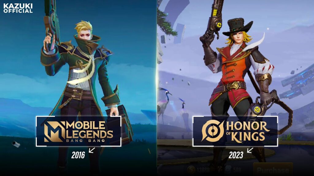 Honor of Kings vs Mobile Legends Bang Bang