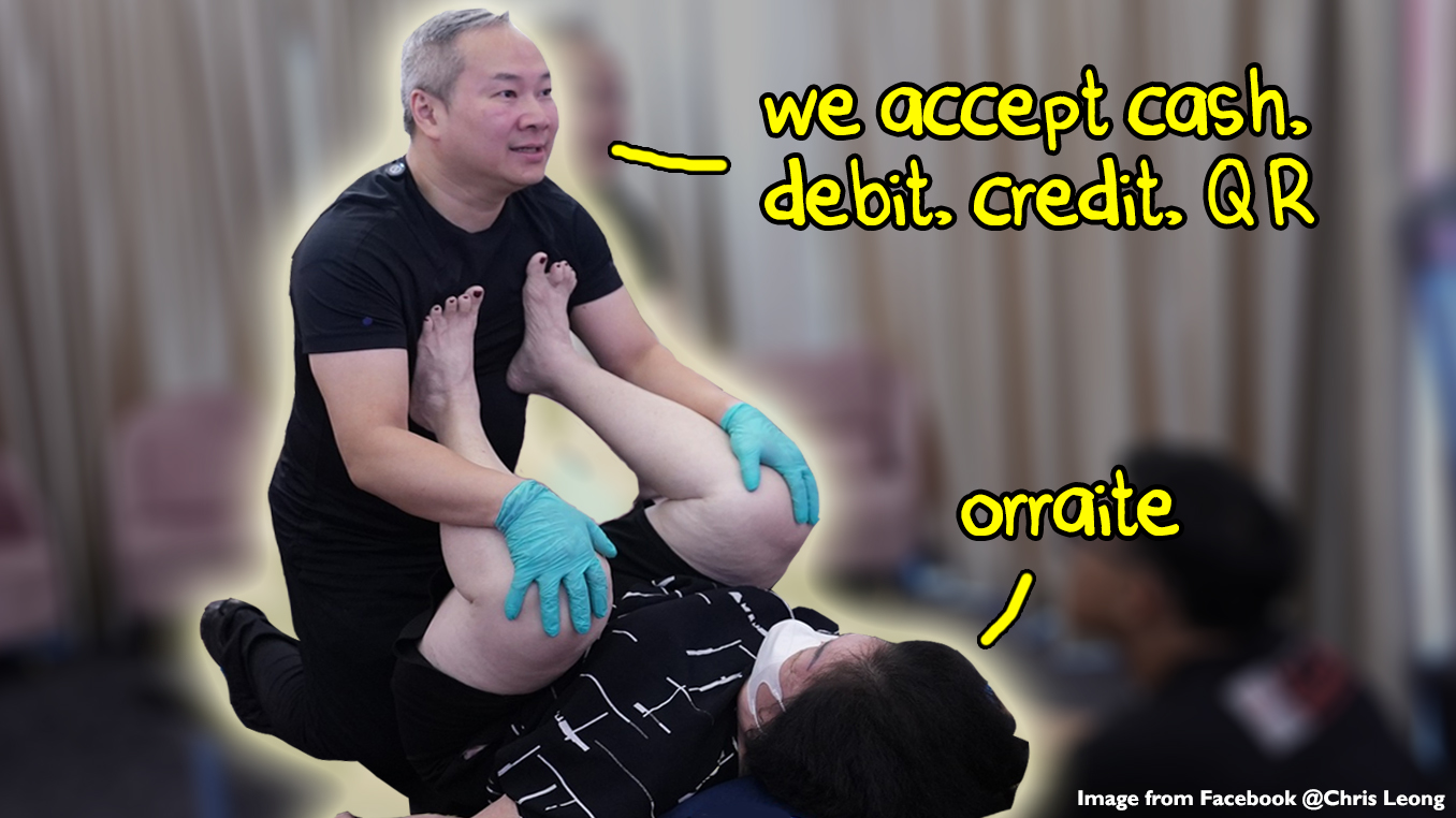 Is tit tar a scam? How can this chiropractor guy charge RM2k per session?!