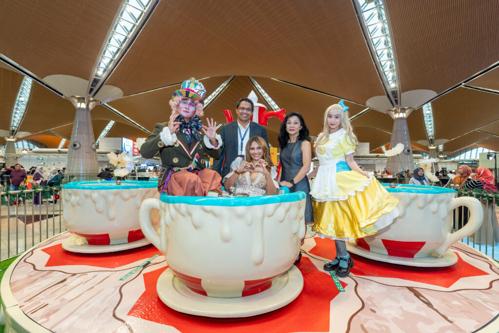 Gigantic Tea-Cup Ride at KLIA