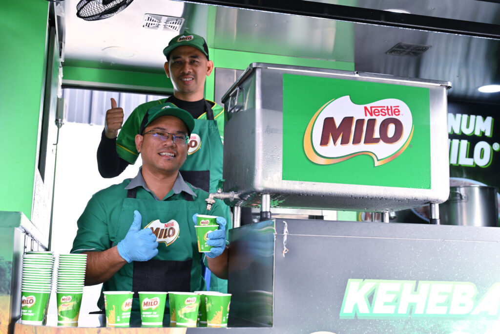 Milo Truck Malaysia Breakfast Day