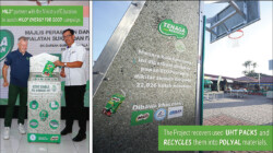 MILO recycles their used packs to give Malaysian schools new equipment