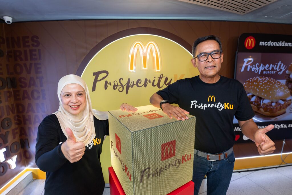 Prosperity Burger - McDonald's Malaysia celebrates 30 years of the iconic burger with the theme ProsperityKU