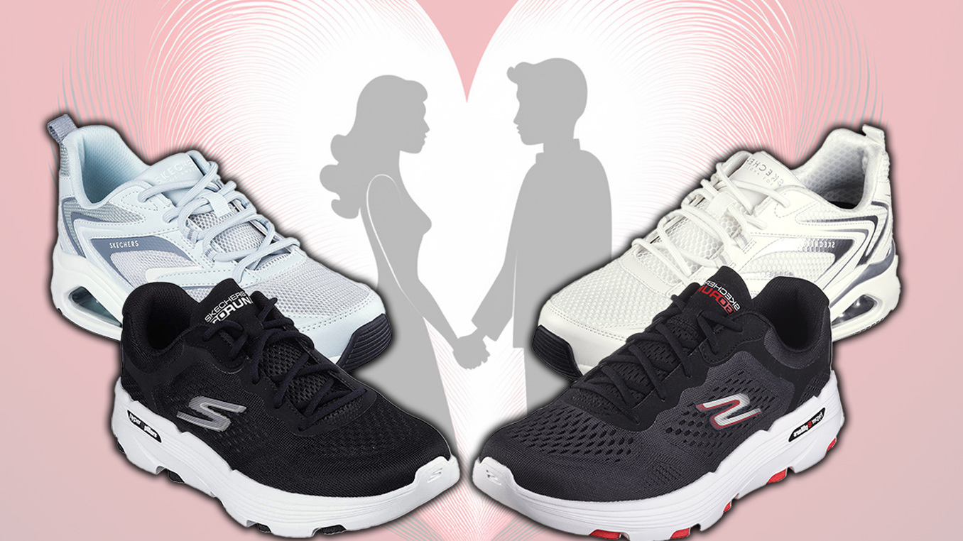 Matching Skechers shoes for you and your sole-mate